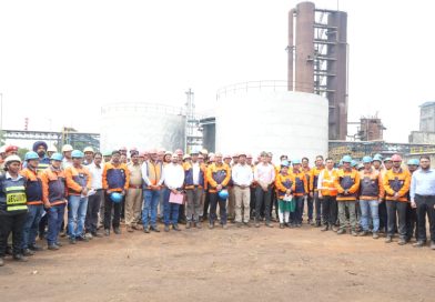 ନୀଳାଚଳ ଇସ୍ପାତ ନିଗମରେ ଶିଳ୍ପ ସୁରକ୍ଷାକୁ ସୁଦୃଢ଼ କରିବା ପାଇଁ ପୂର୍ଣ୍ଣକାଳୀନ ଅନ୍-ସାଇଟ୍ ଜରୁରୀକାଳୀନ ମକ୍ ଡ୍ରିଲ୍ ଅନୁଷ୍ଠିତ