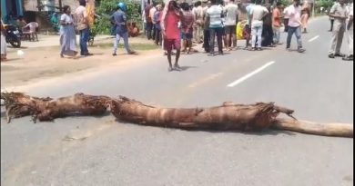 ଘରୋଇ ବସ ଧକ୍କାରେ ନାବାଳିକା ମୃତ, ରାସ୍ତାରୋକ କଲେ ଗ୍ରାମବାସୀ