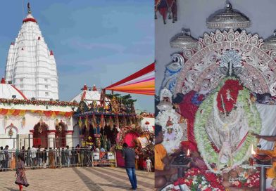 ଧବଳମୁଖୀ ବେଶରେ ଦର୍ଶନ ଦେଉଛନ୍ତି ମାଆ ସମଲେଇ