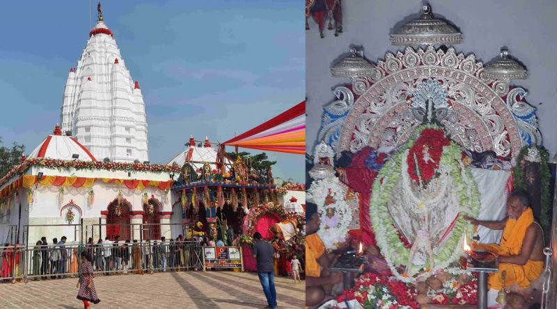 ଧବଳମୁଖୀ ବେଶରେ ଦର୍ଶନ ଦେଉଛନ୍ତି ମାଆ ସମଲେଇ
